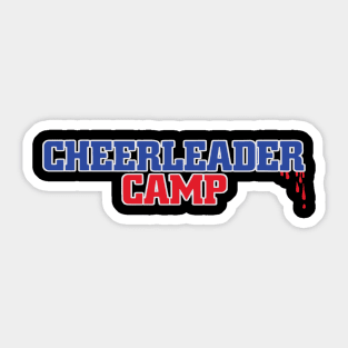 Cheerleader Camp Sticker